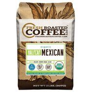 Mexican Half Caf Organic, Whole Bean, Fresh Roasted Coffee LLC (2 Lb.) N2
