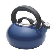 Circulon Teakettles Sunrise Whistling Teakettle, 1 1/2-Quart, Navy Blue N17