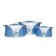 Milton Homeware 3Pcs Casserole Set - Blue N2