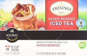 Twinings Mixed Berries Iced Tea Keurig K-Cups, 24 Count N2