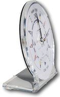 Free standing round desk tide clock