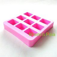 Mom&amp;pea 0610 Mahjong Wan Shaped Silicone Mould for Fondant Cake Sugar Paste Cake Decoration 3d Cake Toppers Mold... N4
