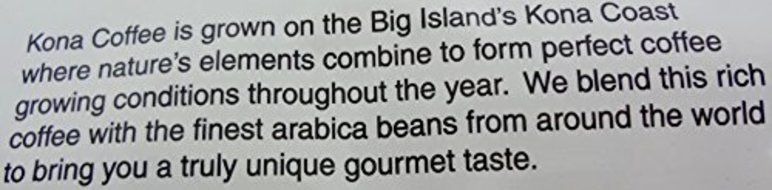 Hawaiian Isles Kona Coffee Ground Vanilla Macadamia 10 oz. Bag Decaf N4