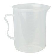 Great Value 250ml High-class Plastic Petiolate Dial Counting Cup for DIY Baking Transparent N3