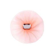 Hortense B Hewitt Tulle Flower Decorations, 5 Count, Purple N11