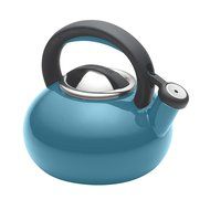 Circulon Teakettles Sunrise Whistling Teakettle, 1 1/2-Quart, Navy Blue N31
