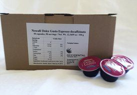 50 X Nescafe Dolce Gusto Coffee Capsules - Espresso Decaffeinato - 50 Decaf Capsules N2