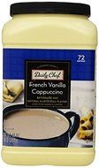 3 Packs :Daily Chef French Vanilla Cappuccino 48 oz.(72 Servings)