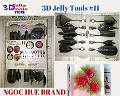3d Gelatin Art Tools - Type 11 - 3d Jelly Cake Tools - 10 Pcs/set