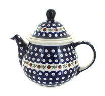 Polish Pottery Nature Large Teapot