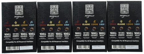 Mixpresso Coffee Nespresso Pods (Compatible) Jumbo Variety Pack (80)