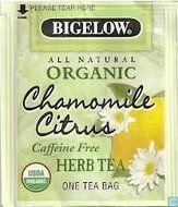Bigelow All Natural Organic Chamomile Citrus Herb Tea, 60 Count
