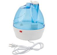 ELECSHELL Ultrasonic Home Aroma Humidifier -2L Air Diffuser Purifier Lonizer Atomizer 110V Blue &amp; White (US Standard)