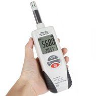 OriGlam&reg; Multi-function Digital Humidity &amp; Temperature Meter, Thermometer &amp; Hygrometer with Wet Bulb / Dew Point