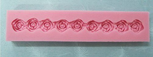 HSE New Arrival Rose Shape Silicone Mold Cake Decoration Fondant Cake 3D Food Grade soap chocolate Moulds