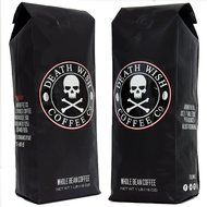 Death Wish Organic USDA Certified Whole Bean Coffee, 16 Ounce Bag N3