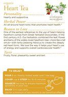Traditional Medicinals Organic Heart Tea, 16 -Count Tea Bags, (Pack of 6) N2