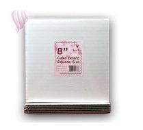 Cakeboard Square 8", 6 Ct.