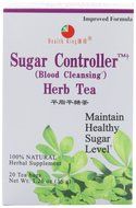Health King Sugar Controller Herb Tea, Teabags, 20-Count Box (Pack of 4)