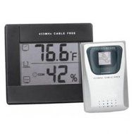 EcoPlus Digital Thermometer &amp; Hygrometer with Remote Sensor