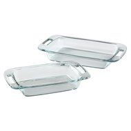 Pyrex Easy Grab 2 Piece Oblong Baking Dish set