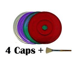 My-Kap Kaps for Keurig K-Cup Brewers, 3 + Brush, 1.088-Ounce N5