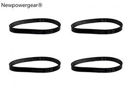 Newpowergear Brand New (4) Energy Upright Vacuum Belts for Sharp EC-T2850, EC-T2860, ec-t4650, EC-T4660, EC-T4765...
