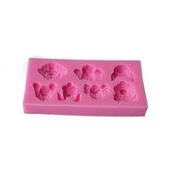 Mr.S Shop DIY Animal Dogs Head Silicone Mold Fondant Chocolate Baking Cake Supplies,Sugar Decoration Tool,Small... N2