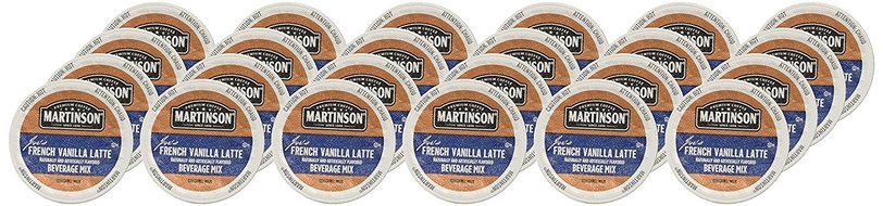 Martinson Latte, French Vanilla, 24 Single Serve RealCups N6