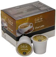 Caf&eacute; Escapes Chai Latte, K-Cup Portion Count for Keurig Brewers, 24-Count N21