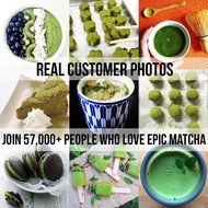 Epic Matcha Green Tea Powder - USDA Organic - Best Culinary Grade - Free 37+ Smoothie &amp; Baking Recipes and... N2