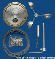 Cape Cod&reg; Wind Speed Indicator with 'Peak Gust' Upgrade -New- Complete with 10-year Manufacturers Limited Warranty N4