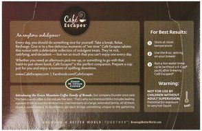 Caf&eacute; Escapes Chai Latte, K-Cup Portion Count for Keurig Brewers, 24-Count N28
