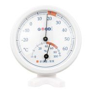 KingMas Mini Indoor Wall Thermometer Temperature Wet Hygrometer