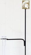 Henson Metal Works 3700-9 Michigan State Collegiate Logo Rain Gauge