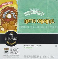 The Original Donut Shop Coffee Nutty Caramel 12 Count K-Cups N4