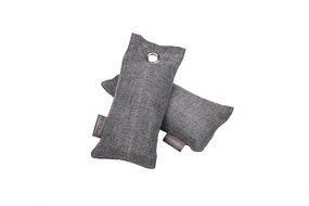 Coop Home Goods - Natural Moso Bamboo Charcoal Deodorizer - 2 x 100g (2 pcs) for shoes, boots, gym bag or boxing...