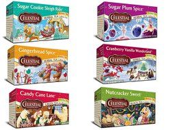 Bundle: Celestial Seasonings Holiday Tea Sampler 6-pack N2
