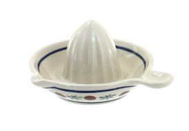 Polish Pottery Nature Lemon Squeezer