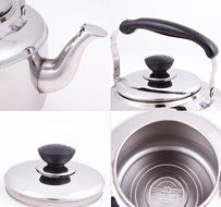 New 1.5L~10L Stainless Steel Hot Water Kettle Pot With Whistle Sound,Tea Kettle (5L) N2
