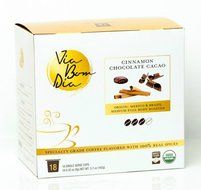 100% Naturally Flavored Certified Organic Coffee, Smooth Dark Chocolate,18-PK K-Cup Pods for Single-Serve Keurig...