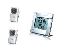 MIEO HR641 Wireless Thermometer and Hygrometer with 1 Remote Sensor for Home-Greenhouse-Warehouse and Workshop N2