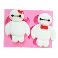 Design Baymax Silicone Mold,sugar Mold, Chocolate Mold, Cake Decoration Tool