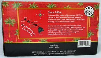 Lion Coffee Original Flavor for Keurig K-cup Machines (54 Cups/box) N3