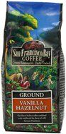 San Francisco Bay Coffee Ground, Vanilla Hazelnut, 12 Ounce