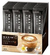 AGF Maxim cafe menu Espresso &amp; Latte 20 bottles