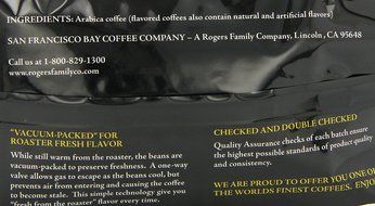 San Francisco Bay Coffee Ground, Vanilla Hazelnut, 12 Ounce N3