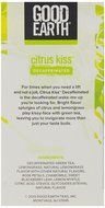 Good Earth Citrus Kiss Decaffeinated Green Tea, 18 Count Tea Bags (Pack of 6) N4