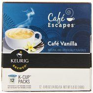 Caf&eacute; Escapes Chai Latte, K-Cup Portion Count for Keurig Brewers, 24-Count N55