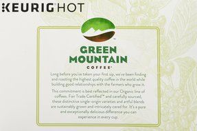 Green Mountain Organic Coffee K-cups 30 Pack(3 10 Packs) (Ethiopia Yiragacheffe)